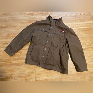 Men's XXL Craftsman Dark Brown Jacket No Hood